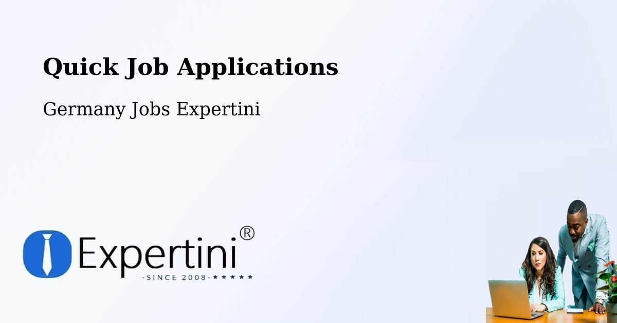 Quick Job Applications - Germany Jobs Expertini